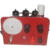 Regenerative DC Three-lamp Shortwave Tube Radio Kit CW SSB Receiver with Base