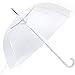 Cloak 10pk Auto Open Clear Dome/Bubble Umbrellas