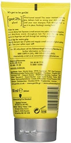 Schwarzkopf GOT2B Glued Styling Spiking Glue 150 ml, 75 ml (Pack of 2) - Image 5