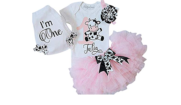 Personalized Cow Print Outfit 