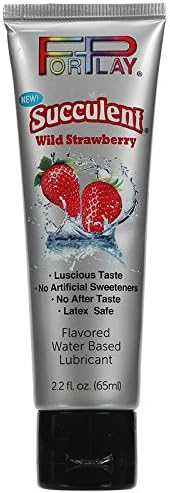 Forplay Succulents 2.2 ounce Best for Oral Pleasure Wild Strawberry