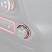 Opar Red Side Mirror & Cigarette Lighter Cover Trim for 2011 - 2015 Jeep JK Wrangler & Unlimited