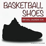 Basketball Shoes Mini Wall Calendar 2016: 16 Month Calendar by Jack Smith (2015-07-26) by 