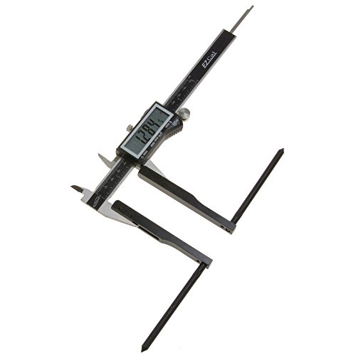 iGaging Digital Caliper EzCal 6" and Brake Drum/Rotor Gauge Jaw
