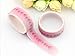 2 Rolls Washi Tape, Sakura Petal Stickers Masking Tape for Scrapbook, Bullet Journal, Planner, Arts and Crafts DIY, 100 Pieces Each