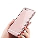 IPhone 6 Case,IPhone 6S Case,DDLBiz Clear Crystal Rubber Plating TPU Soft Case Cover for iPhone 6/6S (Rose Gold)