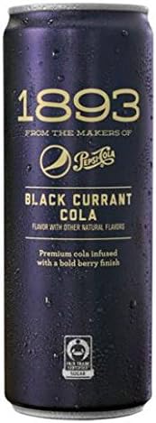 Pepsi 1893 Black Currant Cola & Citrus Cola 4 Cans (Black Currant)