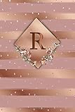 R: Cute Initial Monogram Letter R College Ruled