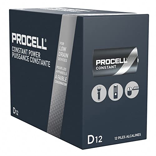 Duracell D12 Procell Professional Alkaline Battery, 12Count Pricepulse