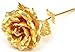 Lightahead 24K Gold Rose Foil Flowers Handcrafted with Gift Box The Ultimate Valentines Day Gift, 7.87