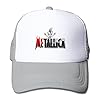 SAXON13-Unisex-Baseball-caps-Mesh-Back-Metal-Lica-Master-Of-Puppets-Cap-Hats-Ash
