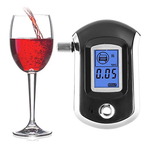 image for Dasuy Digital Breath Alcohol Tester Detector Breath Portable with LCD 