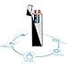 Dibikou Plasma Lighter Flamless USB Rechargeable Lighter Dual Arc Lighter Electronic Plasma Lighter Slim Lighter