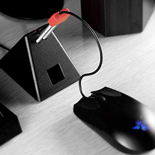 B&T Gaming Mouse Cable Management,aBell Mouse Bungee Device for Esports FPS Game(Black)