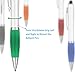 Stylus pen, F-color&trade 2 in 1 Ultralight Capacitive Stylus and Ballpoint for Touch Screen Devices, iPhone 6 6 Plus 5 5s 5c, iPad, iPod, Android, Samsung, Black Red Orange Green Blue, 5 Pack