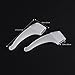 FOXNOVO Clear Silicone Anti-Slip Ear Grip Hook For Eyeglasses Glasses Pack Of 20
