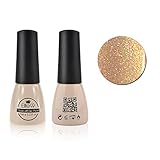 Elite99 Soak-Off UV LED Gel Polish Nail Art New Bling Colours Manicure Lacquer 7ml Light Salmon 515
