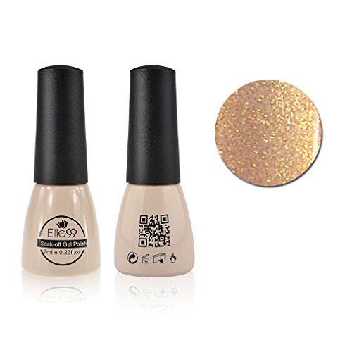 Elite99 Soak-Off UV LED Gel Polish Nail Art New Bling Colours Manicure Lacquer 7ml Navajo White 380 Elite99 Soak-Off UV LED Gel Polish Nail Art New Bling Colours Manicure Lacquer 7ml Navajo White 380