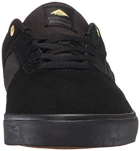 Emerica Men's The Reynolds Low Vulc Skateboarding Shoe, Black/Gold, 7.5 M US - Thumbnail 4