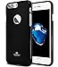 GOOSPERY Pearl Jelly for Apple iPhone 7 Plus Case (2016) Slim Thin Rubber Case (Black)