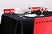 Utopia Kitchen 90 x 132-Inch - Tablecloth - 100 Percent Polyester - Round Edges Table Cover (black)