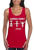 My Holiday Workout Christmas Women's Tank Top #17504 Funny Xmas Tank Tops Small Cherry Red