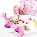 Bumkins Baby Utensils Set, Chewtensils Silicone Spoons for Dipping, Self-Feeding, Baby Led Weaning, Trainer Learning, First Stage Eating, Soft Practice Fork and Spoon, 6 Months, Hello Kitty Pink