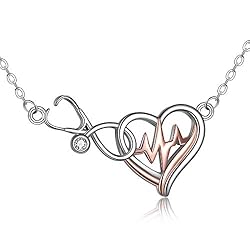 WINNICACA Nurses Gifts for Women Sterling Silver