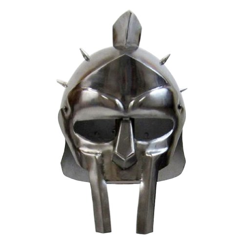 Armor Venue - Gladiator Arena Helmet with Spikes - Metallic - One Size