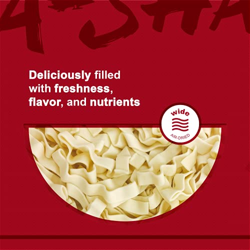 ASHA Healthy Ramen Noodles, Wide Hakka Style Noodles with Original