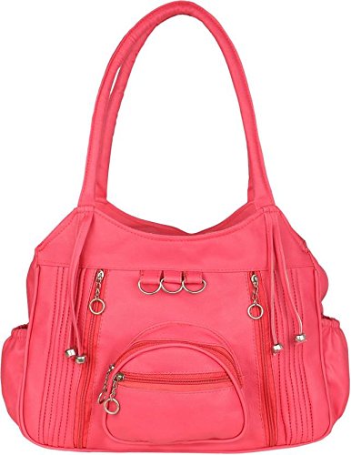 mango star casual designer queen pink shoulder handbag for girls/women (office/collage/ceremony/party wear)