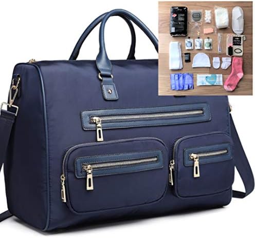 Birth Bag - Pre Packed Maternity Hospital Changing Bag Essentials Set for Mother and Baby (Weekend Bags) (Blue)