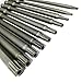 10 Pieces Torx Security Head Screwdriver Drill Set T6 T7 T8 T10 T15 T20 T25 T27 T30 T40 Torx Bits 1/4 Inch Magnetic Hex Shank 4 Inch Length S2 Steel Tamper Proof Star Screwdriver Bits Tools