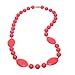 Jelly Strands Bleckley Baby Teething Necklace Coral
