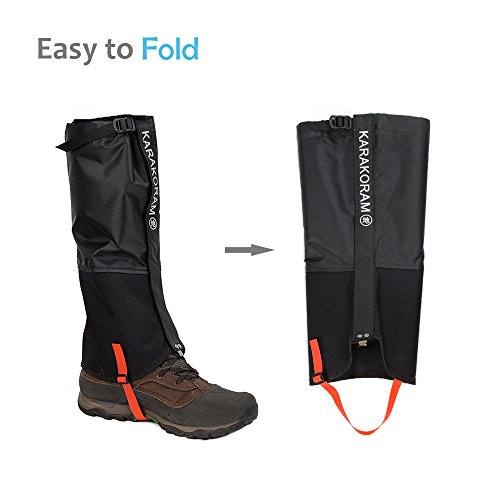 image for Weanas Unisex Adult Outdoor Mountain Snow Legging Gaiters, More Durabl