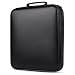 CD Case, COOFIT 160 Capacity DVD Storage DVD Case VCD Wallets Storage Organizer Flexible Plastic Protective DVD Storage Black primary