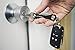 KeySmart - Compact Key Holder (2-8 Keys, Black)