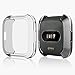 2-Pack Screen Protector Compatible with Fitbit Google Ace LTE Case, Tempered Glass All-Around Protective Screen Full Hard PC Cover Bumper Compatible for Fitbit Google Ace LTE Smart Watch (Glod+Glod)