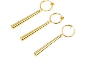 SONGCHANGJEWELRY Roronoa Zoro Earrings Clip On - Gold Anime Costume Cosplay Earrings - Figure Earrings For Anime Lovers (zoro clip on A earrings)