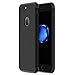 iPhone 7 Plus Case RANVOO Stylish Thin Hard Case with 3 Detachable Parts for Apple iPhone 7 Plus Only, JET BLACK and MATTE BLACK, [CLIP-ON]