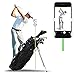 SelfieGOLF Golf Swing Phone Holder - Selfie Putting Training Aids - Golf Analyzer Accessories | Winner of The PGA Best Product | Works with Any Smart Phone and Alignment Sticks primary