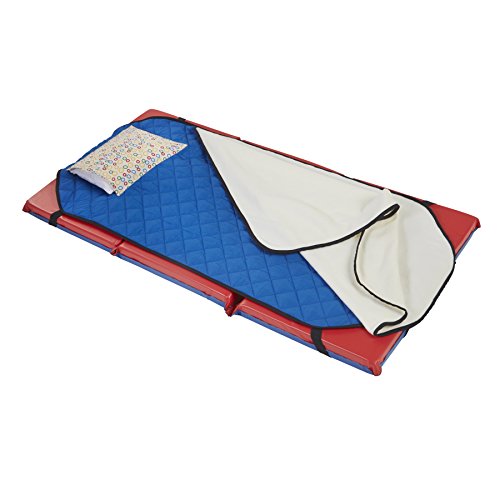 ECR4Kids 3Fold Rest Nap Mat, Blue and Red Buy Online in UAE. Misc