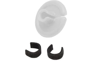 October Mountain Products String Love 2.0 Kisser Button 9/16 in. (1 Pack) White