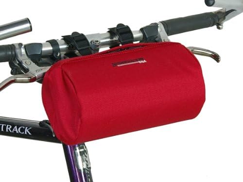 Bushwhacker Cody Red - Bicycle Handlebar & Seat Bag Cycling Pack Bike Cylinder Saddle Bag Front Rear Frame Accessories