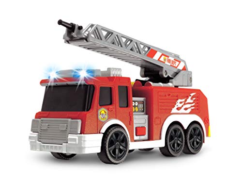 DICKIE 203302002 Toys Fire Truck, Feuerwehrauto, Spielzeugauto, Feuerwehr, mit Wasserspritzfunktion, ausziehbare Leiter… – Bild 4
