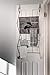 Homz Collapsible Portable Over The Door Hooks Hanging Clothing Drying Rack for Closet, College Dorm, Bathroom, Laundry Room, Apartment, and Studio