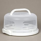 Ruihe Cake Carrier with Handle Cupcake Carrier 10in