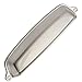 Southern Hills Brushed Nickel Cup Drawer Pulls - 5 Inch Screw Spacing - 6 1/4 Inch Total Length - Cabinet Drawer Pulls - Bin Pulls - Satin Nickel Handles - Pack of 5 - SHKM004-SN-5