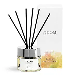 NEOM Happiness Reed Diffuser, 3.38fl oz – Uplifting Scent