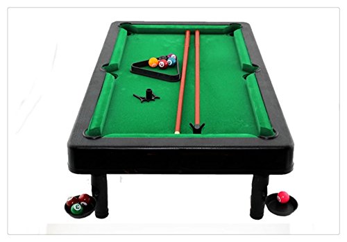 Simulación de mini billar y diversión para los niños de edades 3-6